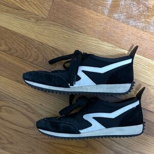 Rag & Bone Black and White Sneakers